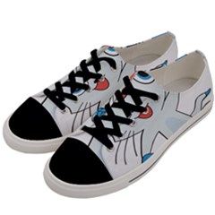 Animal Anthropomorphic Men s Low Top Canvas Sneakers by Sapixe