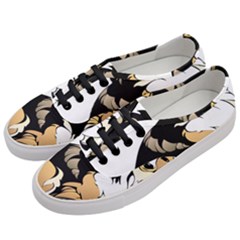 Dog Sitting Pet Collie Animal Women s Classic Low Top Sneakers by Sapixe