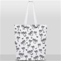 Tropical pattern Full Print Rope Handle Tote (Small) View1