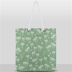 Tropical Pattern Full Print Rope Handle Tote (large) by Valentinaart