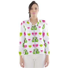 Dragons And Hearts Windbreaker (women) by IIPhotographyAndDesigns