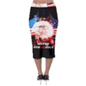 Independence Day, Eagle With Usa Flag Midi Pencil Skirt View2