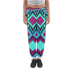 Ovals And Rhombus                                          Women s Jogger Sweatpants by LalyLauraFLM