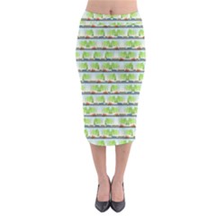 Cars And Trees Pattern Midi Pencil Skirt by linceazul