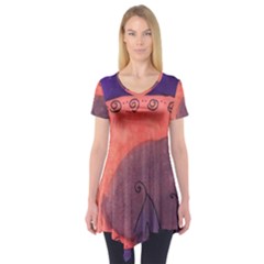 Teepee Egg Short Sleeve Tunic  by snowwhitegirl