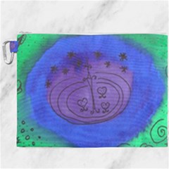 Starry Egg Canvas Cosmetic Bag (xxxl) by snowwhitegirl