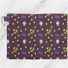Cakes And Sundaes Chocolate Canvas Cosmetic Bag (xxxl) by snowwhitegirl