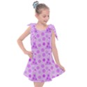 Purple Dress Kids  Tie Up Tunic Dress View1