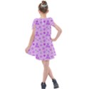 Purple Dress Kids  Tie Up Tunic Dress View2