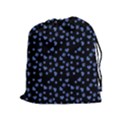 Blue Hearts Drawstring Pouches (Extra Large) View1