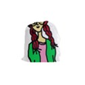 Nerdy Girl Drawstring Pouch (Small) View1