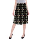 Fast Food Black Midi Beach Skirt View1
