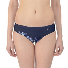 Blue Waves Sea Hipster Bikini Bottoms by snowwhitegirl
