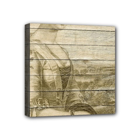 Lady 2523423 1920 Mini Canvas 4  X 4  (stretched) by vintage2030