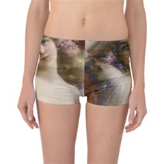 Victorian Lady In Pink Boyleg Bikini Bottoms by vintage2030
