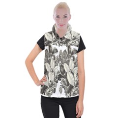 Flowers 1776483 1920 Women s Button Up Vest by vintage2030