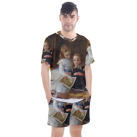 Vintage 1501537 1280 Men s Mesh Tee And Shorts Set by vintage2030