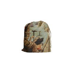 Witch 1461958 1920 Drawstring Pouch (xs) by vintage2030