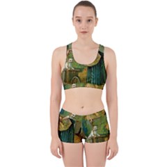 Postcard 1348470 1920 Work It Out Gym Set by vintage2030