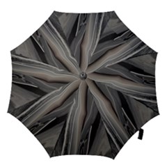 Black Marble Hook Handle Umbrellas (large) by WILLBIRDWELL