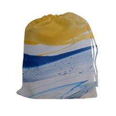 Evening Tide Drawstring Pouch (xxl) by WILLBIRDWELL