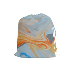 Fire Spear Drawstring Pouch (large) by WILLBIRDWELL