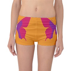 Butterfly Wings Insect Nature Reversible Boyleg Bikini Bottoms by Nexatart