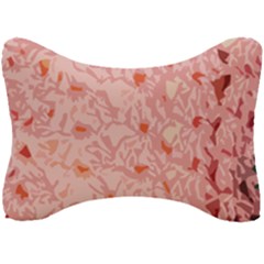 Pink Crochet Seat Head Rest Cushion by snowwhitegirl