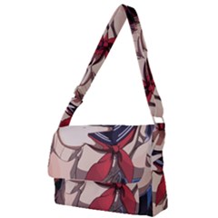 19 Full Print Messenger Bag by miuni