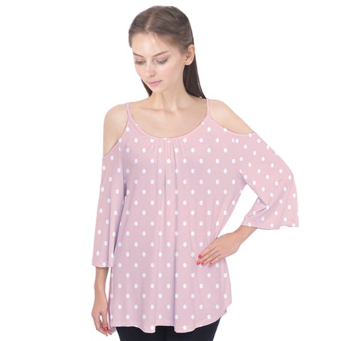 Little  Dots Pink Flutter Tees by snowwhitegirl