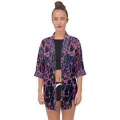 Fabric Textile Texture Macro Model Open Front Chiffon Kimono by Sapixe