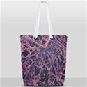 Fabric Textile Texture Macro Model Full Print Rope Handle Tote (Small) View2