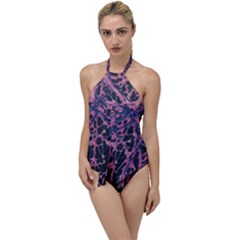 Fabric Textile Texture Macro Model Go With The Flow One Piece Swimsuit by Sapixe