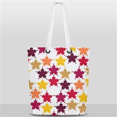 Background Abstract Full Print Rope Handle Tote (small) by Sapixe
