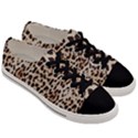 Pattern Leopard Skin Background Men s Low Top Canvas Sneakers View3