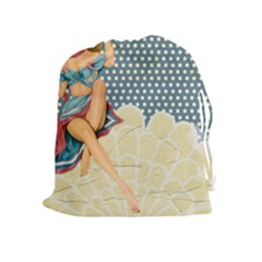 Retro 1107634 1920 Drawstring Pouch (xl) by vintage2030