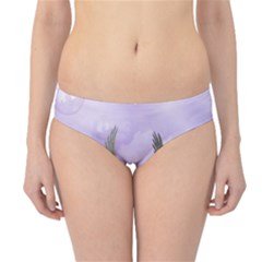 Cute Little Pegasus With Butterflies Hipster Bikini Bottoms by FantasyWorld7