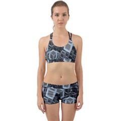 Cube Fantasy Square Shape Back Web Gym Set by Simbadda