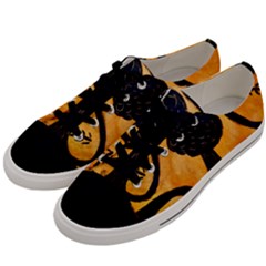 Ceramic Tree Smudge Men s Low Top Canvas Sneakers by DeneWestUK