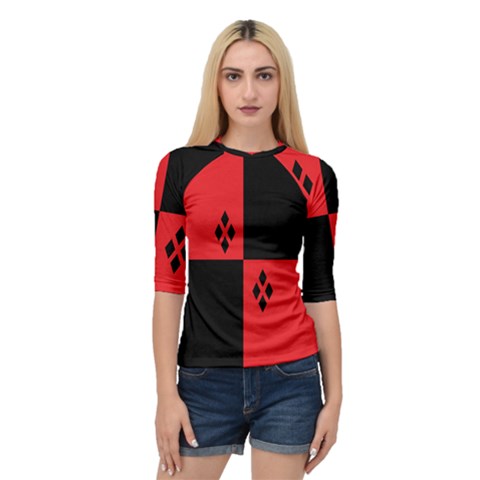 Harley Quarter Sleeve Raglan Tee by raeraeshescrafty