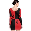 Harley Long Sleeve Velvet Bodycon Dress View2