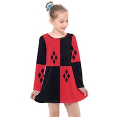 Harley Kids  Long Sleeve Dress by raeraeshescrafty