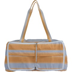 Bold Stripes Yellow Pattern Multi Function Bag by BrightVibesDesign