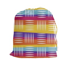 Background Abstract Drawstring Pouch (xxl) by Simbadda