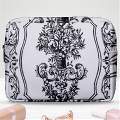 Floriated Antique Scroll Fruit Make Up Pouch (large) by Simbadda