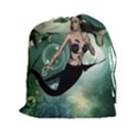 Wonderful Dark Mermaid With Awesome Orca Drawstring Pouch (XXL) View1