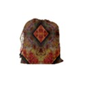 Autumn Kaleidoscope Art Pattern Drawstring Pouch (Medium) View2