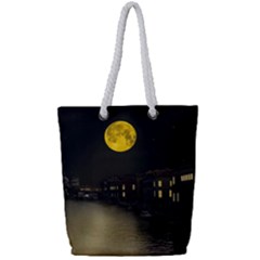 Travel Architecture Tourism Venice Full Print Rope Handle Tote (small) by Celenk
