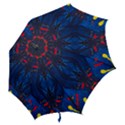 Kaleidoscope Art Pattern Ornament Hook Handle Umbrellas (Large) View2