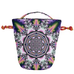 Pattern Abstract Background Art Drawstring Bucket Bag by Celenk